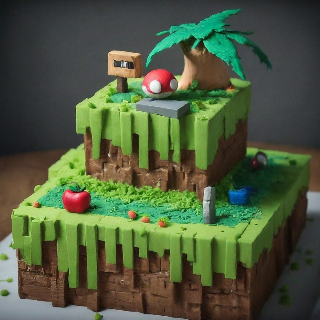 Video Game Cake