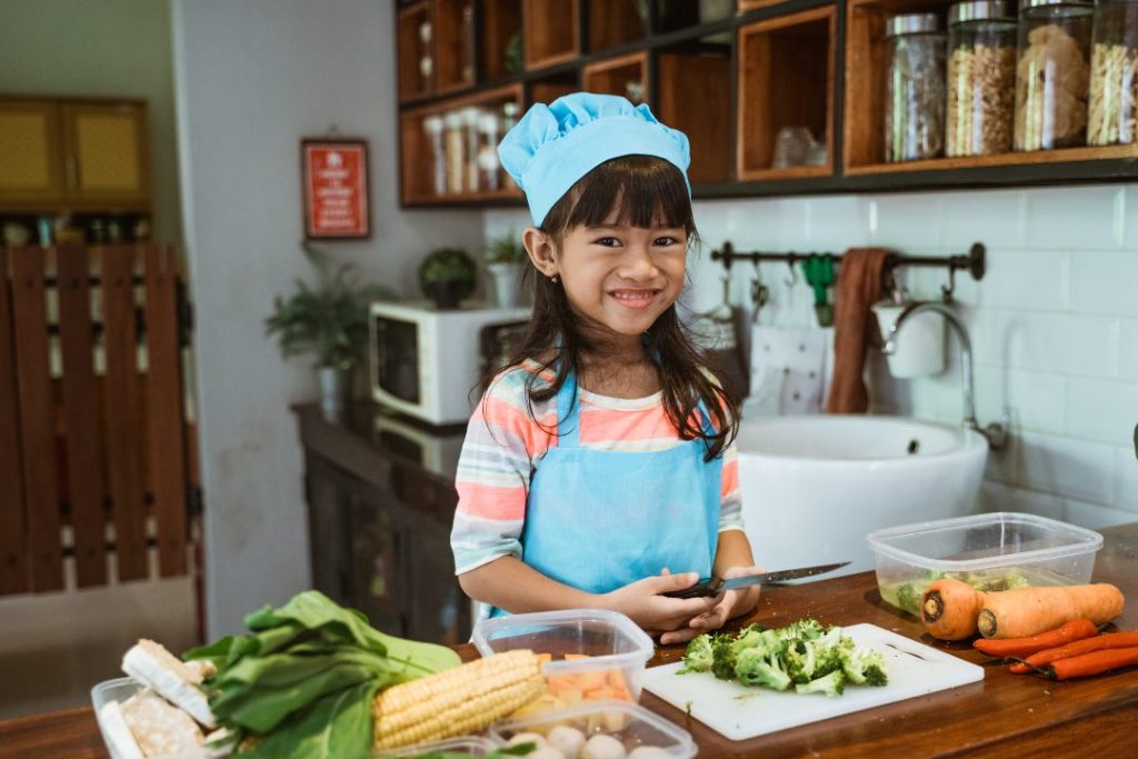 kid-friendly kitchen